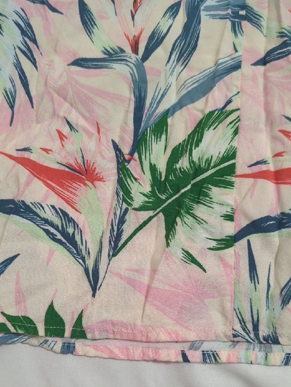 Torrid Sleeveless Trapeze Midi Dress, Color Tropical Leaves Size 4X - Picture 11 of 14